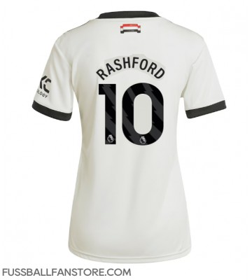 Manchester United Marcus Rashford #10 Replik 3rd trikot Damen 2024-25 Kurzarm